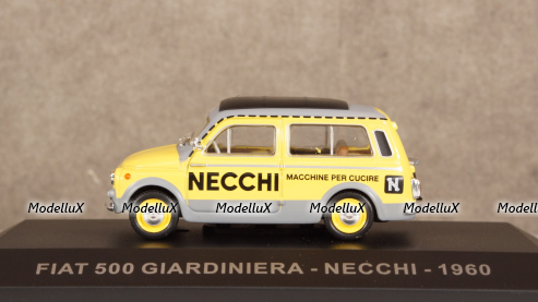 Fiat 500 Giardiniera Necchi 1960, Altaya 1:43