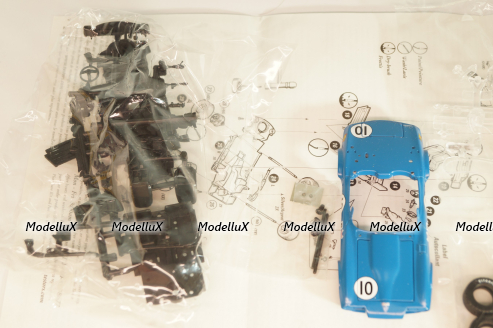 Chevrolet Corvette Grand Sport (C2) 1955, Model Kit, 430018, Testors 1:43