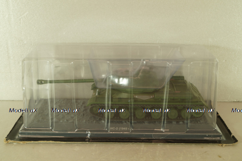 ИС-2 танк, хаки 1945, Танки: Легенды отечественной бронетехники №11, TLOB011, DeAgostini 1:43