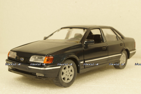 Ford Scorpio Sedan, dark blue, Schabak 1:24