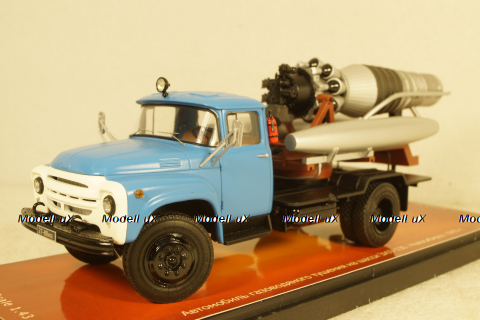 Зил-130 АГВТ, Новосибирск, 1965г. с поворотным мостом, TruckTyr 1:43
