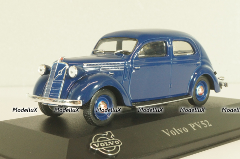 Volvo PV52 1937,dark blue, 8506013, Atlas Volvo Collection, 1:43 Уценка!