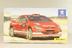 Peugeot 307 WRC 2004, Сборная модель , Кит, Heller 1:43
