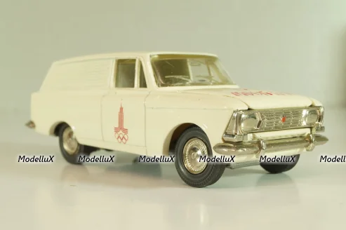 Москвич-434 А6, кремовый, Олимпиада 80, Тантал/Радон 1:43 №2