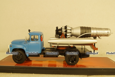 Зил-130 АГВТ, Новосибирск, 1965г. с поворотным мостом, TruckTyr 1:43