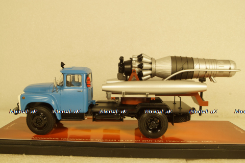 Зил-130 АГВТ, Новосибирск, 1965г. с поворотным мостом, TruckTyr 1:43