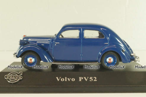 Volvo PV52 1937,dark blue, 8506013, Atlas Volvo Collection, 1:43 Уценка!