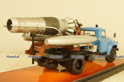 Зил-130 АГВТ, Новосибирск, 1965г. с поворотным мостом, TruckTyr 1:43