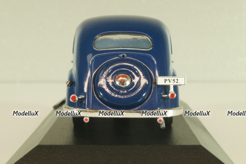 Volvo PV52 1937,dark blue, 8506013, Atlas Volvo Collection, 1:43 Уценка!