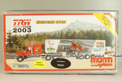 Сборная модель Western Star TRW Truck Tour 2003, 0107-24.1, Monti System 1:48