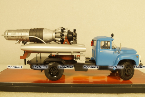 Зил-130 АГВТ, Новосибирск, 1965г. с поворотным мостом, TruckTyr 1:43
