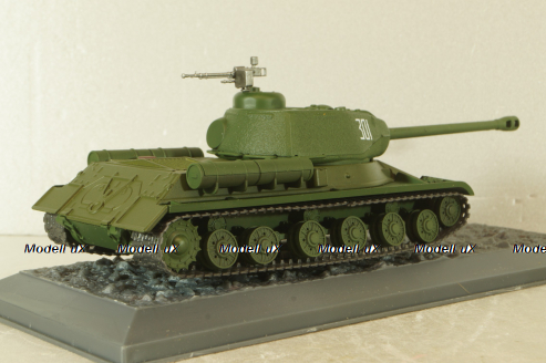 ИС-2 танк, хаки 1945, Танки: Легенды отечественной бронетехники №11, TLOB011, DeAgostini 1:43 Блистер поврежден!