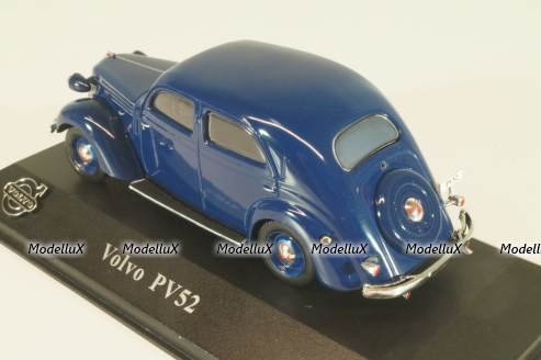 Volvo PV52 1937,dark blue, 8506013, Atlas Volvo Collection, 1:43 Уценка!