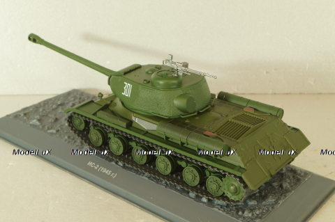 ИС-2 танк, хаки 1945, Танки: Легенды отечественной бронетехники №11, TLOB011, DeAgostini 1:43