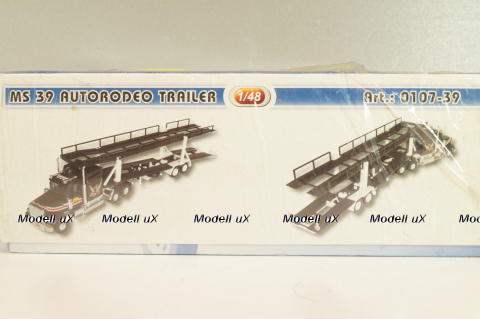 Сборная модель Western Star Autorodeo Trailer MS 39, 0107-39, Monti System 1:48