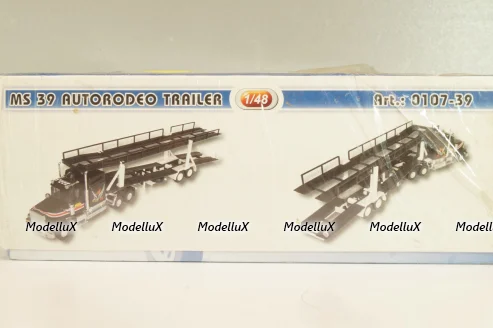 Сборная модель Western Star Autorodeo Trailer MS 39, 0107-39, Monti System 1:48