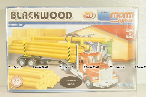 Сборная модель Western Star Blackwood MS 64,0107-64, Monti System 1:48