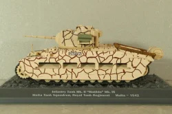 Infantry Tank Mk. II 'Matilda Mk. III' - Royal Tank Regiment, Malta 1942, Chars de Combat, Altaya 1:43