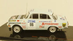 Москвич 412, No.86, 1000 Lakes Rally, S.Brundza/V.Ilin, 1973, RAC355, IXO 1:43