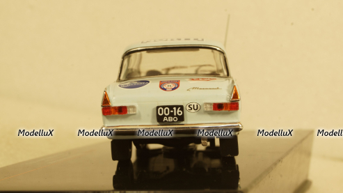 Москвич 412, No.86, 1000 Lakes Rally, S.Brundza/V.Ilin, 1973, RAC355, IXO 1:43