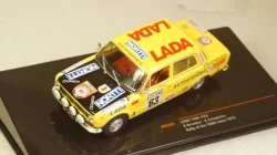 ВАЗ-2101 Lada 1300 #63, 1000 Lakes Rallye, S.Brundza/A.Zvingevich 1975, yellow, RAC297, IXO 1:43
