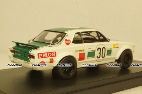 Nissan Skyline GT-R Racing #30, white/green,  kyo3026B, Kyosho 1:43