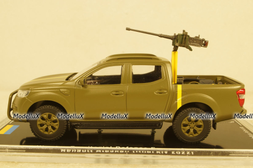 Renault Arkana Ukraine Territorial Forces Gun Truck (Kharkiv 2022), TruckTyr 1:43