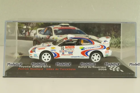 Toyota Celica GT4 #10 Rally Rouerque 2008, Altaya 1:43
