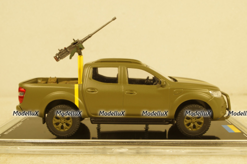 Renault Arkana Ukraine Territorial Forces Gun Truck (Kharkiv 2022), TruckTyr 1:43
