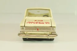 Москвич-408 А1, слоновая кость, Сентябрь 1979г., Олимпиада 80, капот 2 зажима, Тантал/Радон 1:43 Новая