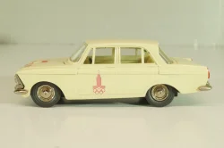 Москвич-408 А1, слоновая кость, Сентябрь 1979г., Олимпиада 80, капот 2 зажима, Тантал/Радон 1:43 Новая