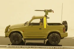 Mitsubishi Pajero 2 Ukraine Territorial Forces Gun Truck (Chernobaevka 2022), TruckTyr 1:43