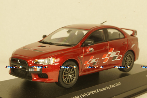 Mitsubishi Lancer Ralliart, red,  kyo3493R, Kyosho 1:43