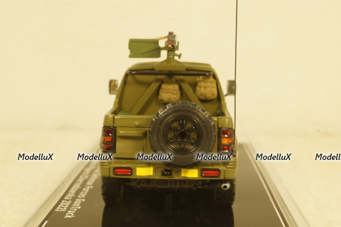 Mitsubishi Pajero 2 Ukraine Territorial Forces Gun Truck (Chernobaevka 2022), TruckTyr 1:43