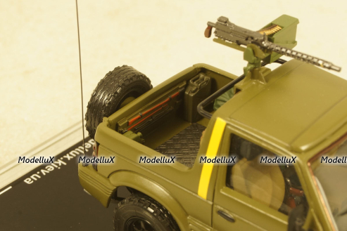 Mitsubishi Pajero 2 Ukraine Territorial Forces Gun Truck (Chernobaevka 2022), TruckTyr 1:43