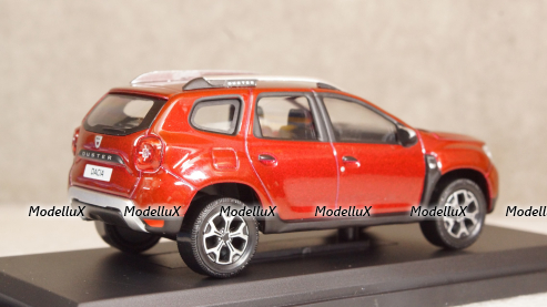 Dacia Duster 2018 red, Norev 1:43