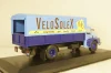 Unic ZU Izoard pick up with canvas top blue/yellow, Hachette 1:43