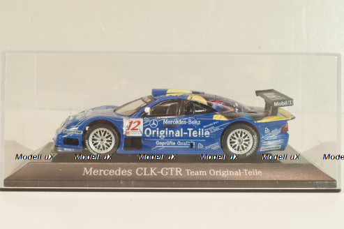 Mercedes-Benz CLK-GTR №12 1997, blue, B66005245, Maisto 1:43