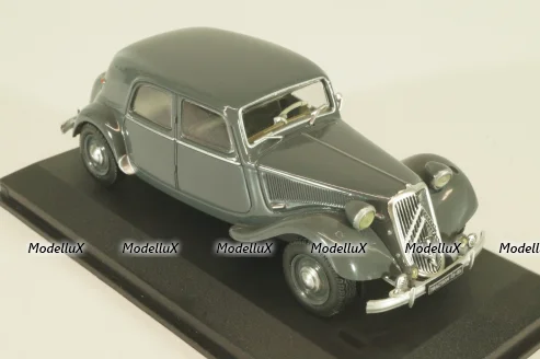 Citroen Traction 15 Six 1938, grey, 2147102, Atlas 1:43