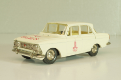 Москвич-412 А2, белый, Февраль 1980г., Олимпиада 80, Тантал/Радон 1:43