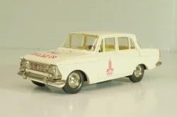 Москвич-412 А2, белый, Февраль 1980г., Олимпиада 80, Тантал/Радон 1:43
