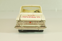Москвич-412 А2, белый, Февраль 1980г., Олимпиада 80, Тантал/Радон 1:43