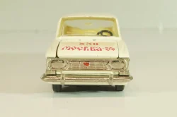 Москвич-412 А2, белый, Февраль 1980г., Олимпиада 80, Тантал/Радон 1:43