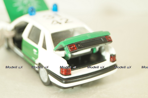Volkswagen Passat (B3) Polizei 1988, white/green, 1015POL, Schabak 1:43