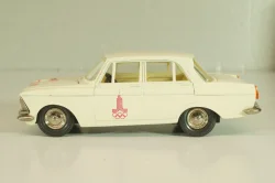 Москвич-412 А2, белый, Февраль 1980г., Олимпиада 80, Тантал/Радон 1:43