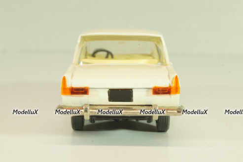 Москвич-412 А2, белый, Февраль 1980г., Олимпиада 80, Тантал/Радон 1:43