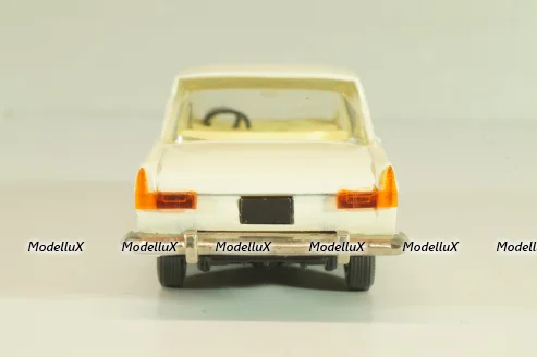 Москвич-412 А2, белый, Февраль 1980г., Олимпиада 80, Тантал/Радон 1:43