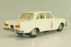 Москвич-412 А2, белый, Февраль 1980г., Олимпиада 80, Тантал/Радон 1:43