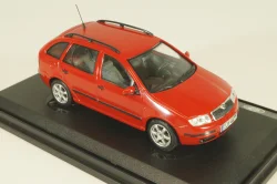 Skoda Fabia Combi 2000, red, Abrex 1:43
