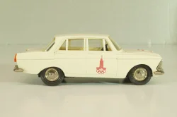 Москвич-412 А2, белый, Февраль 1980г., Олимпиада 80, Тантал/Радон 1:43